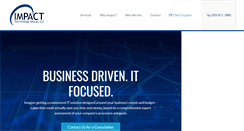 Desktop Screenshot of impacttechnologygroup.com
