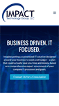 Mobile Screenshot of impacttechnologygroup.com